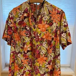 CJ Banks Casual Button Down Shirt Size 1X